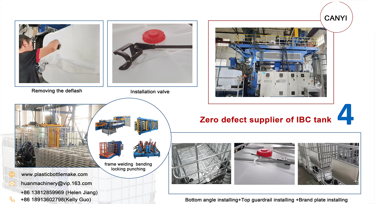 IBC tank production line - Huan Machinery