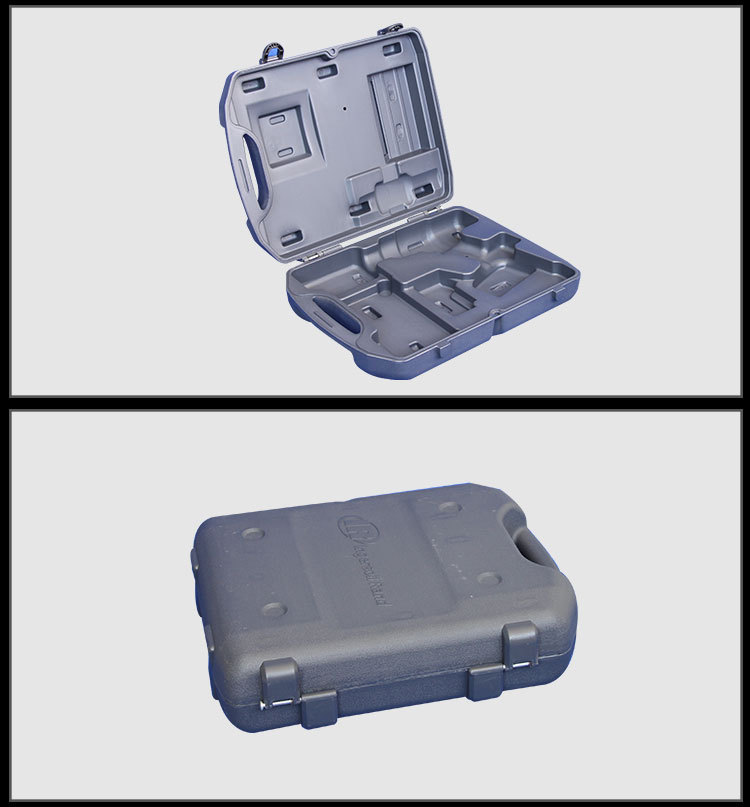 ODM OEM Double Layers Hard Plastic Handling Carrying Tool Box Case