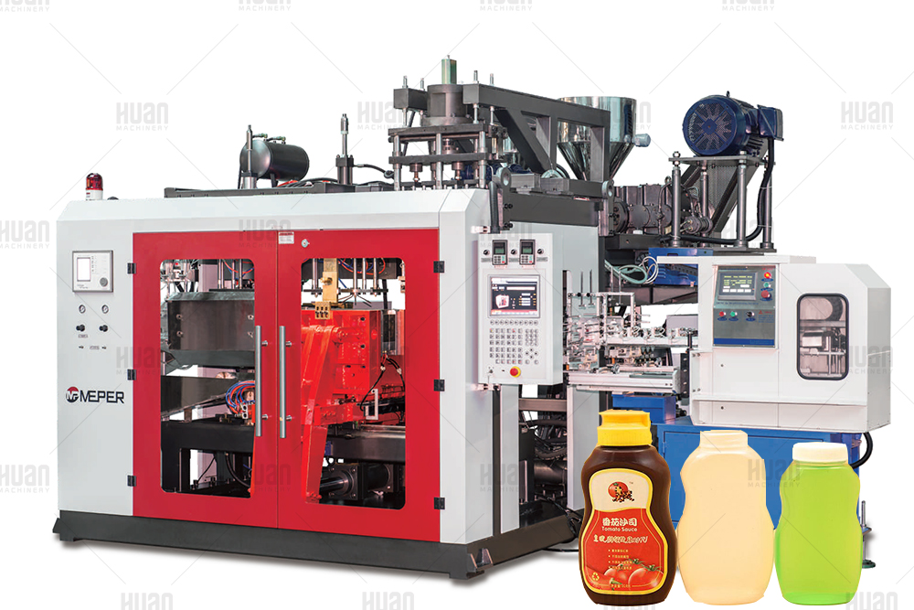 Hdpe pp evoh plastic bottles multilayers co extrusion blow molding make machine for food package milk powder container