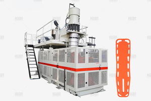 Plastic Hdpe Medical Stretcher Extruder Blow Mould Machine Pe Hollow Rescue Stretcher Extrusion Blow Molding Making Mold Machine