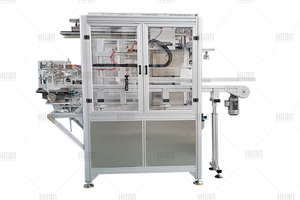 Leak detection and labeling machine for plastic bottle pe jerry can drum