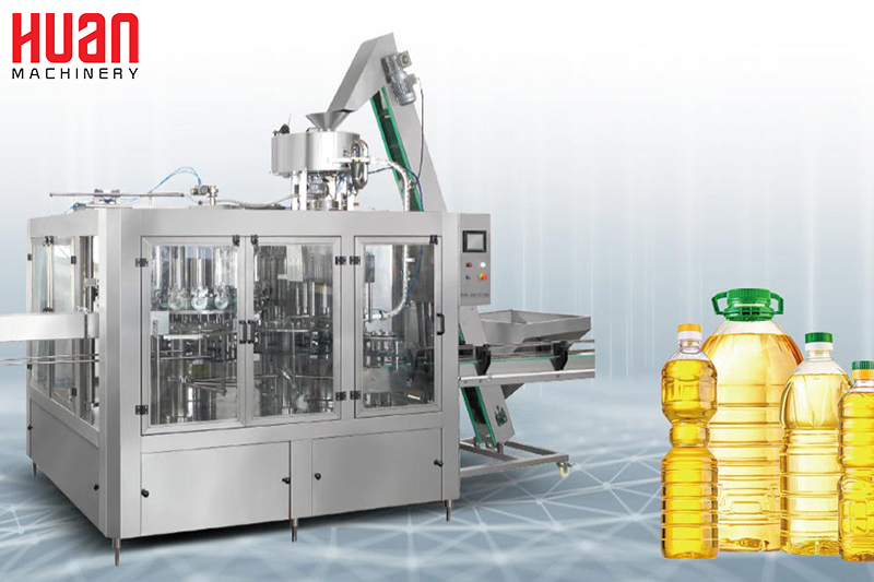 Automatic plastic olive cooking oil bottle filling machines edible oil filling line
