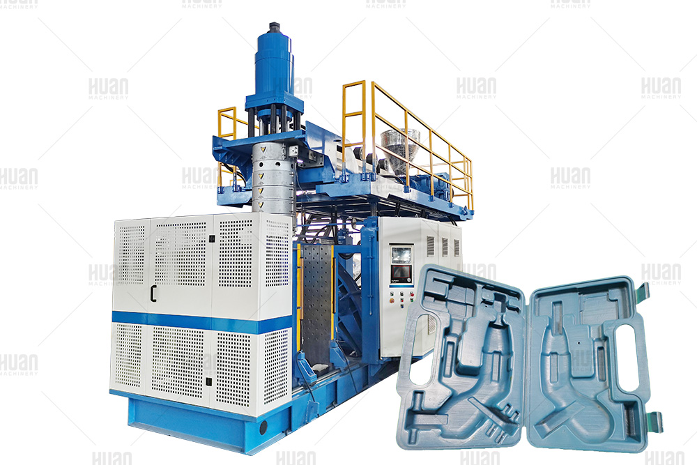 Plastic hdpe tool box toolcase extrusion blow molding making machine for sale