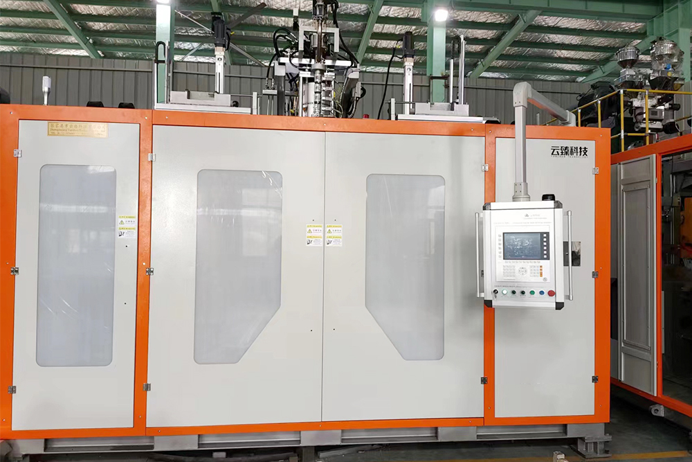 Full automatic electric extrusion blow molding machine 30% energy saving