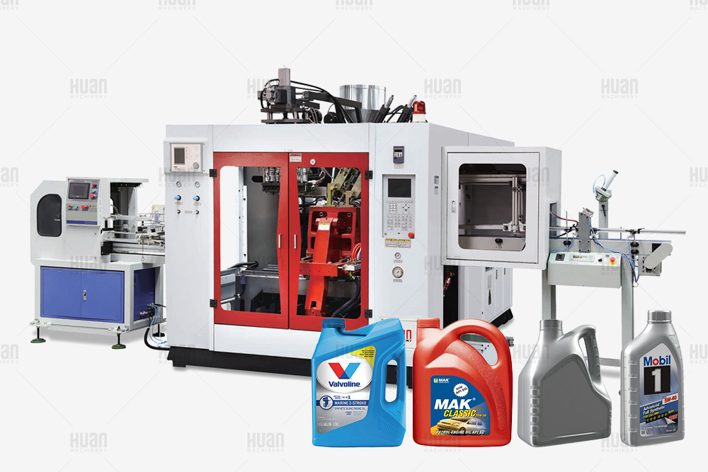 1 L 2 ltr 2.5 liter Rectangle hdpe container chemical liquid package bottle extrusion blow molding make machine