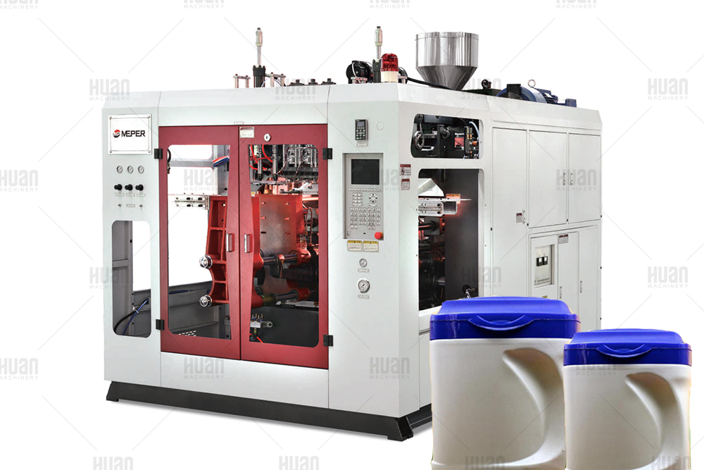 Hdpe pp evoh plastic bottles multilayers co extrusion blow molding make machine for food package milk powder container