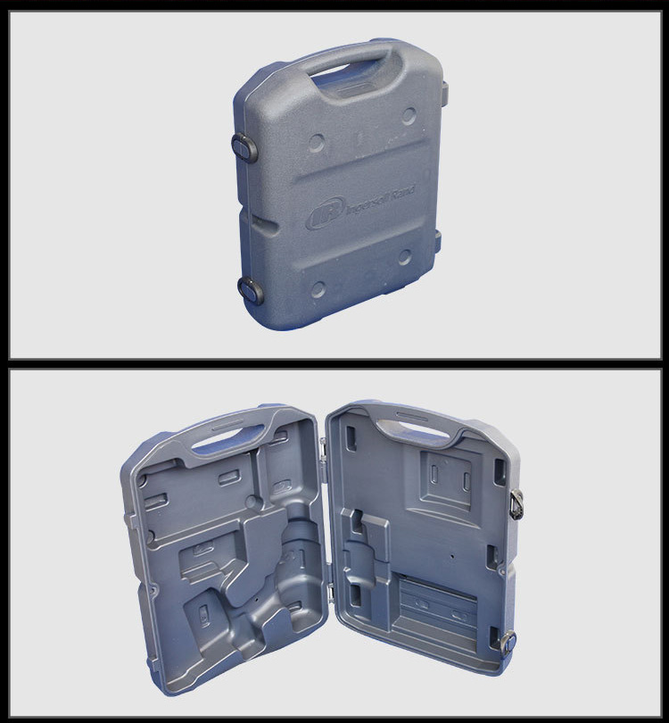 ODM OEM Double Layers Hard Plastic Handling Carrying Tool Box Case