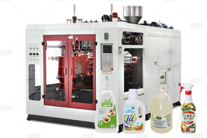 Daily Chemical Vegetable Wash Fruit Cleaning Bottle Extrusion Blow Molding Making Machine Price