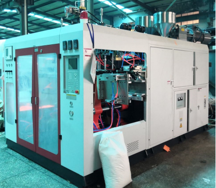 5L extrusion blow molding machine and mold